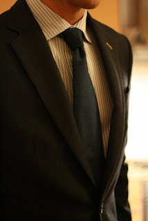 Indochino Suit Review: The Walker Navy Tweed Suit