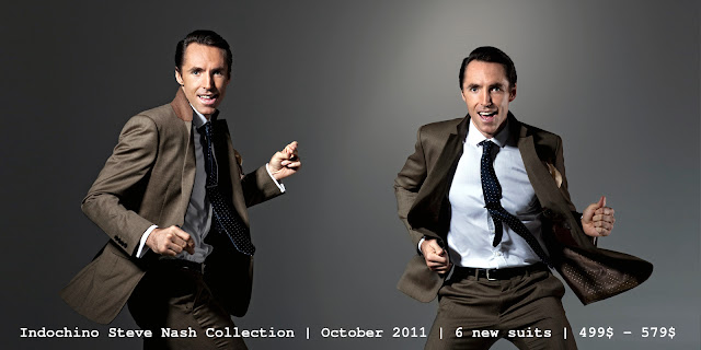 Steve Nash invests in Indochino and gets his own Collection – Introducing the Steve Nash Collection