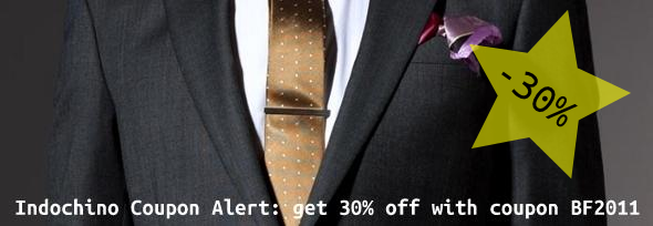[EXPIRED] Indochino Coupon Alert: Get 30% off all orders over 700$
