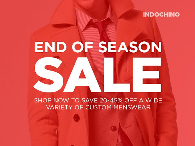 Indochino Sale Alert: End of Season Sale – 20-45% off