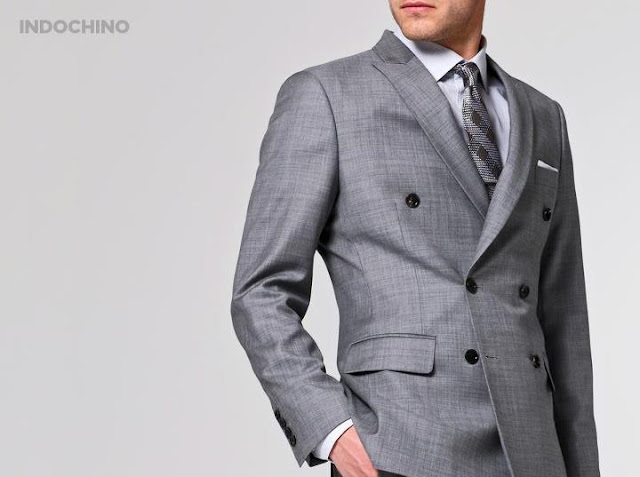 Double-breasted suits now available at Indochino