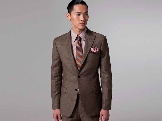 {Sold out} Deal Alert: Tan Shadow Plaid Suit now 299$