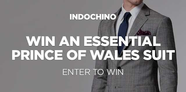 Indochino is giving away an Essential Prince of Wales Suit