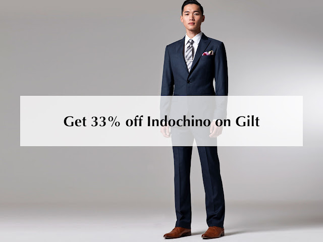Indochino Deal Alert: Get 33% off with Giltcity.com