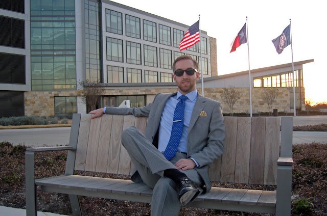 Suit Review: Indochino Essential Gray Herringbone by J.Z. Bales