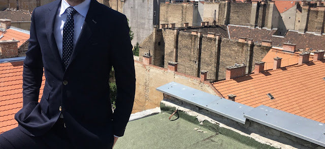 Indochino Review – Midnight Blue Suit